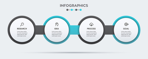 Vector infographic template