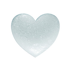 icy heart, isolated