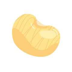 bean seed organic isolated icon vector illustration design