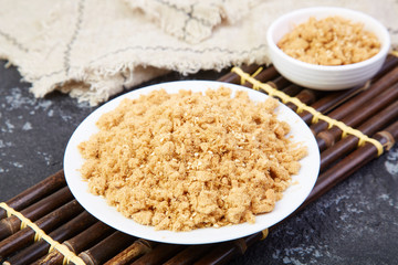 Delicious meat floss