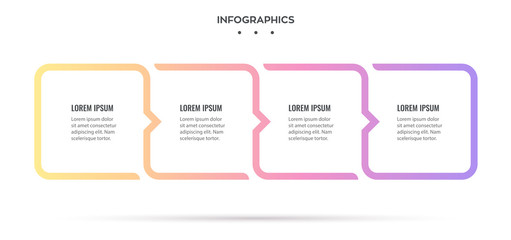 Vector infographic template