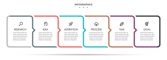 Vector infographic template