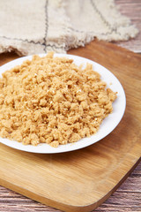 Delicious meat floss