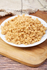 Delicious meat floss