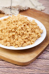 Delicious meat floss