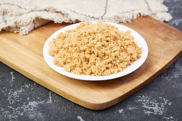 Delicious meat floss