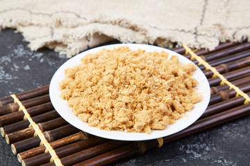 Delicious meat floss