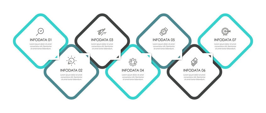 Vector infographic template