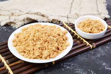 Delicious meat floss