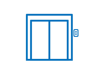 Elevator icon vector