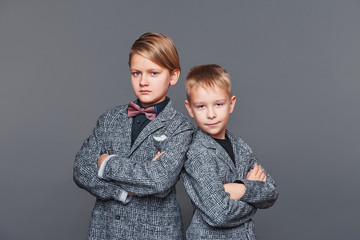 two friends guy. fashionable friends. studio photography.