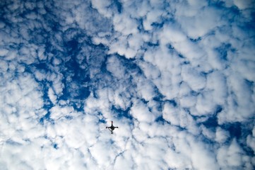 drone sky clouds