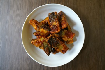 鯖の竜田揚げ
