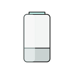 smart speaker vector icon on white background