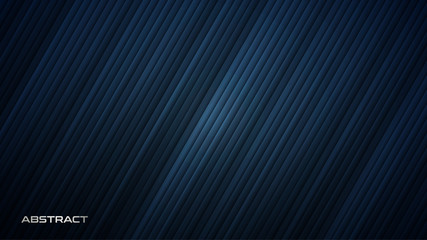 Abstract blue background with diagonal stripes