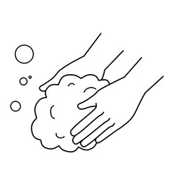 icon of washing hands 