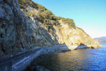 愛媛県西予市　須崎海岸