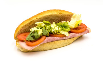 Belgian ham sandwich