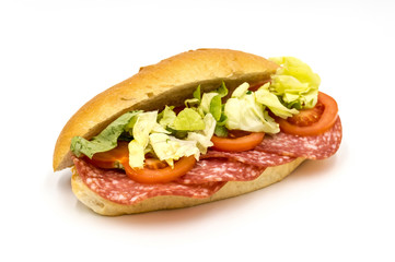 Italian sausage sandwich