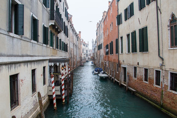 Voyage dans les rues de venise