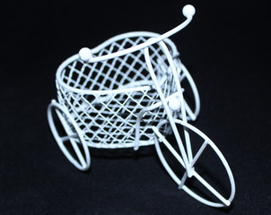 children's tricycle white toy