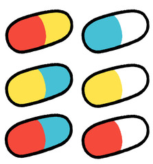 くすり　薬　錠剤　カプセル