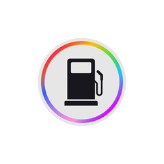 Petrol Pump -  Modern App Button