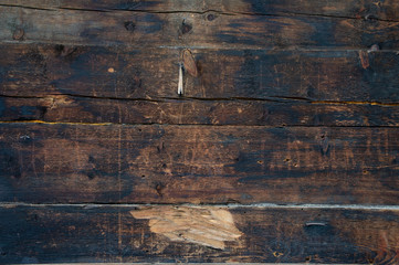 Naklejka premium Old smoked wood texture
