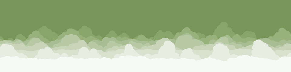 Abstract Color Clouds Sky Generative Art background illustration