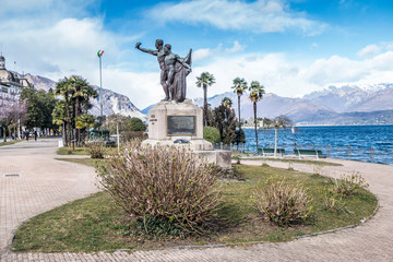 Lakefront of Stresa