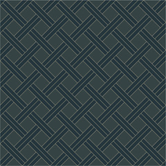 Seamless Vector Pattern. Editable strokes, luxurious design. 