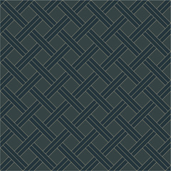 Seamless Vector Pattern. Editable strokes, luxurious design. 