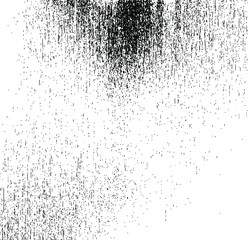Rough black and white texture vector. Distressed overlay texture. Grunge background. Abstract textured effect. Vector Illustration. Black isolated on white background. EPS10.