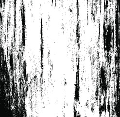 Fototapeta premium Vector brush sroke texture. Distressed uneven grunge background. Abstract distressed vector illustration. Overlay over any design to create interesting effect and depth. Black isolated on white. EPS10