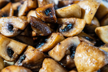 roasted mushrooms
