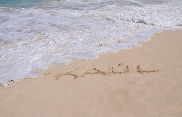 Raul Written in Sand