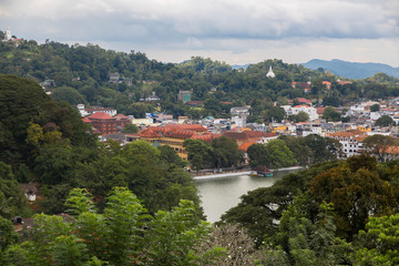 Fototapeta na wymiar city view in Sri Lanka