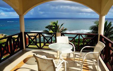 Veranda in paradise