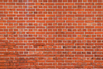 Fototapeta na wymiar Orange bricks loft exterior background