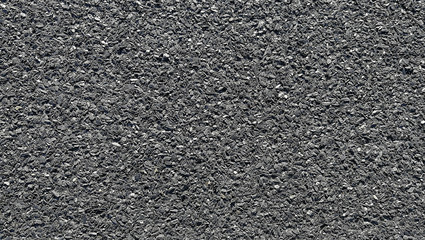 Bituminous texture for a flat roof. top view