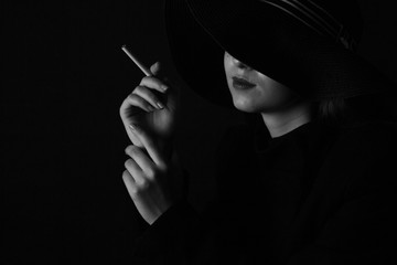 psychological portrait of a girl 