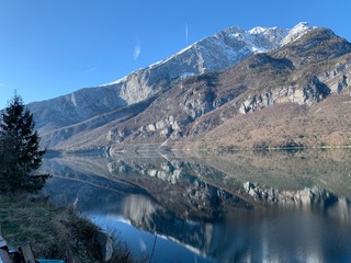 lake in mountains