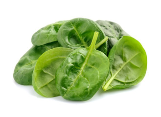 Spinach leaves salad