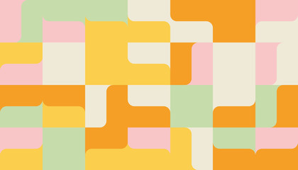 Minimal Vector Geometric Pattern design