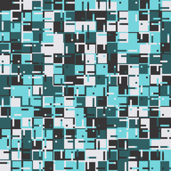 Deconstructed Abstract Vector Pattern Design