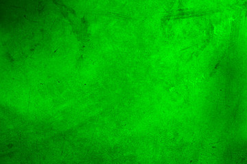 Green concrete wall