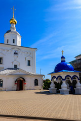Church of the Nativity of the Holy Virgin in Bogolyubovo convent in Vladimir oblast, Russia