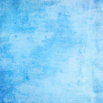 Blue Vintage Grunge Background Texture