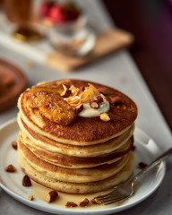 Delicious food for breakfast