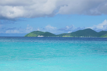 Fototapeta na wymiar Smugglers Cove, Tortola, BVI